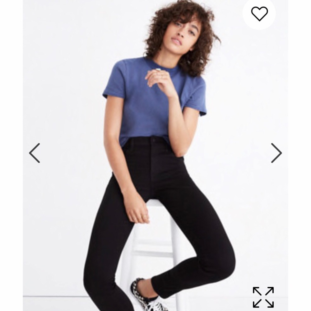 Madewell Roadtripper jeans - Black skinny jeans